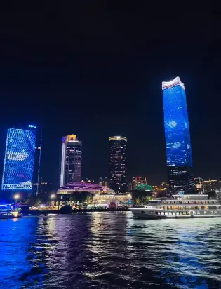 上海陆家嘴夜景